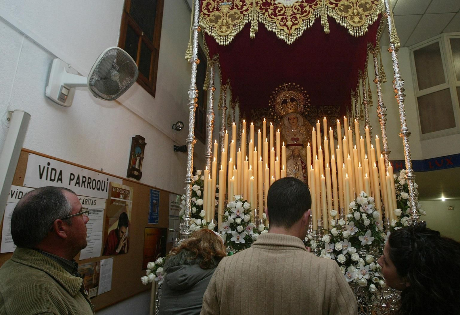 2008 . Virgen de la Amargura en el Miércoles Santo
