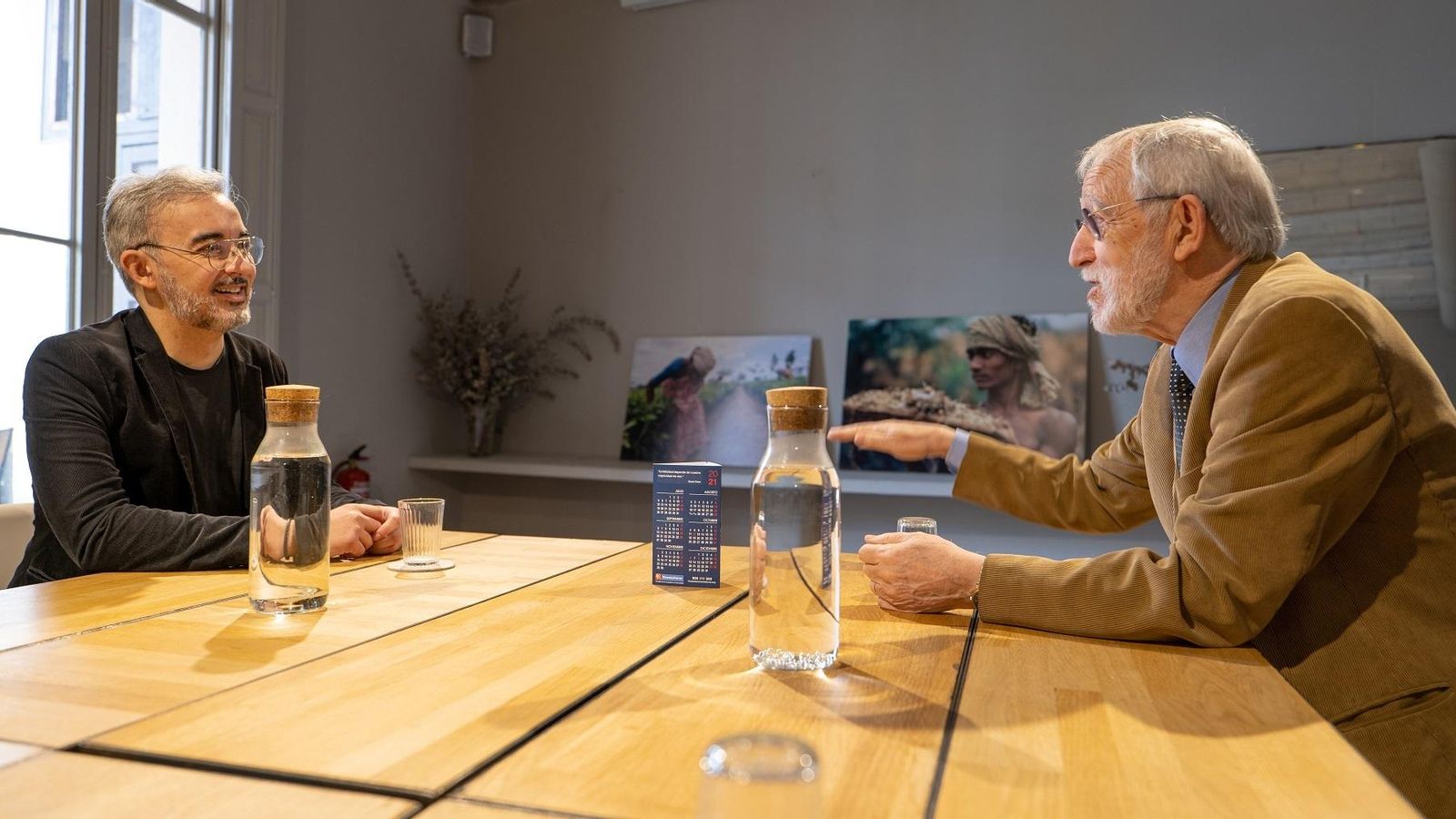 Asensio Rodríguez  y Jordi Folgado Ferrer, en un encuentro reciente.