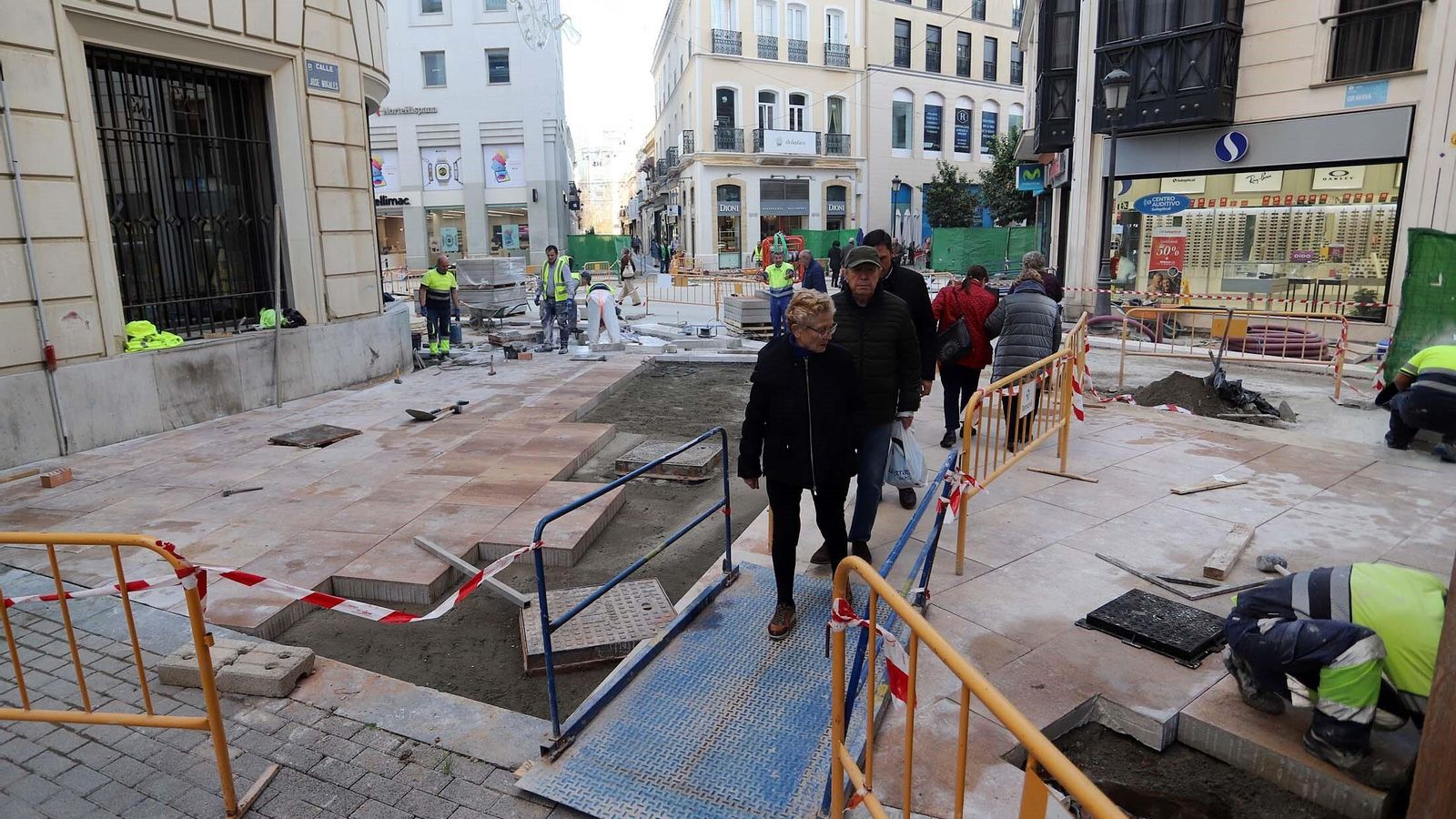 Obras en La Placeta.