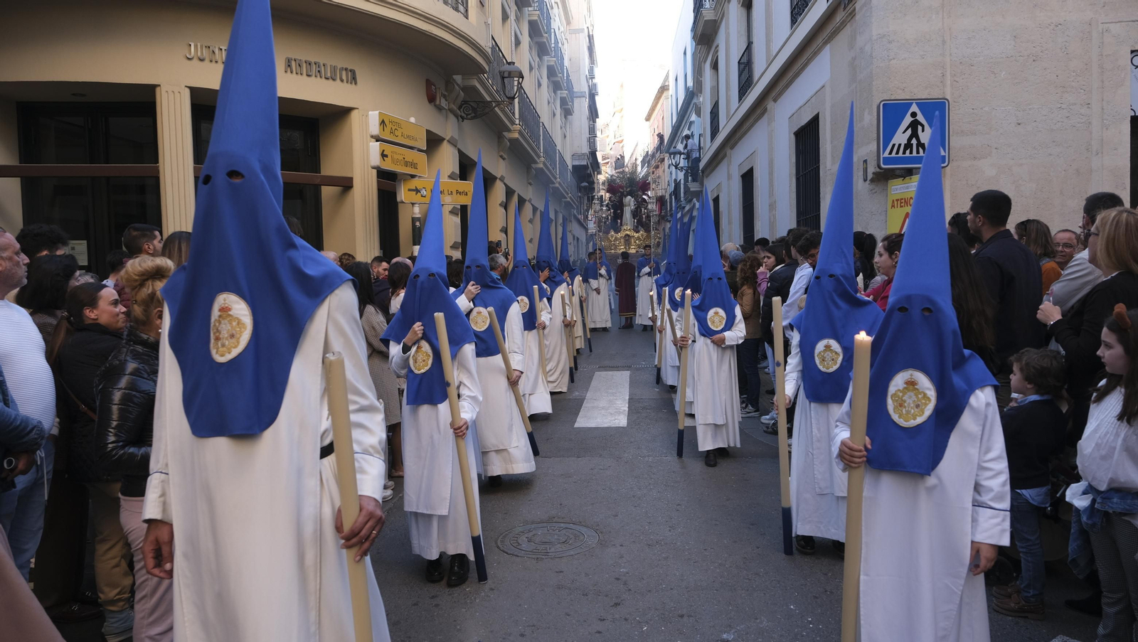 La procesión de Prendimiento en Almería, en imágenes