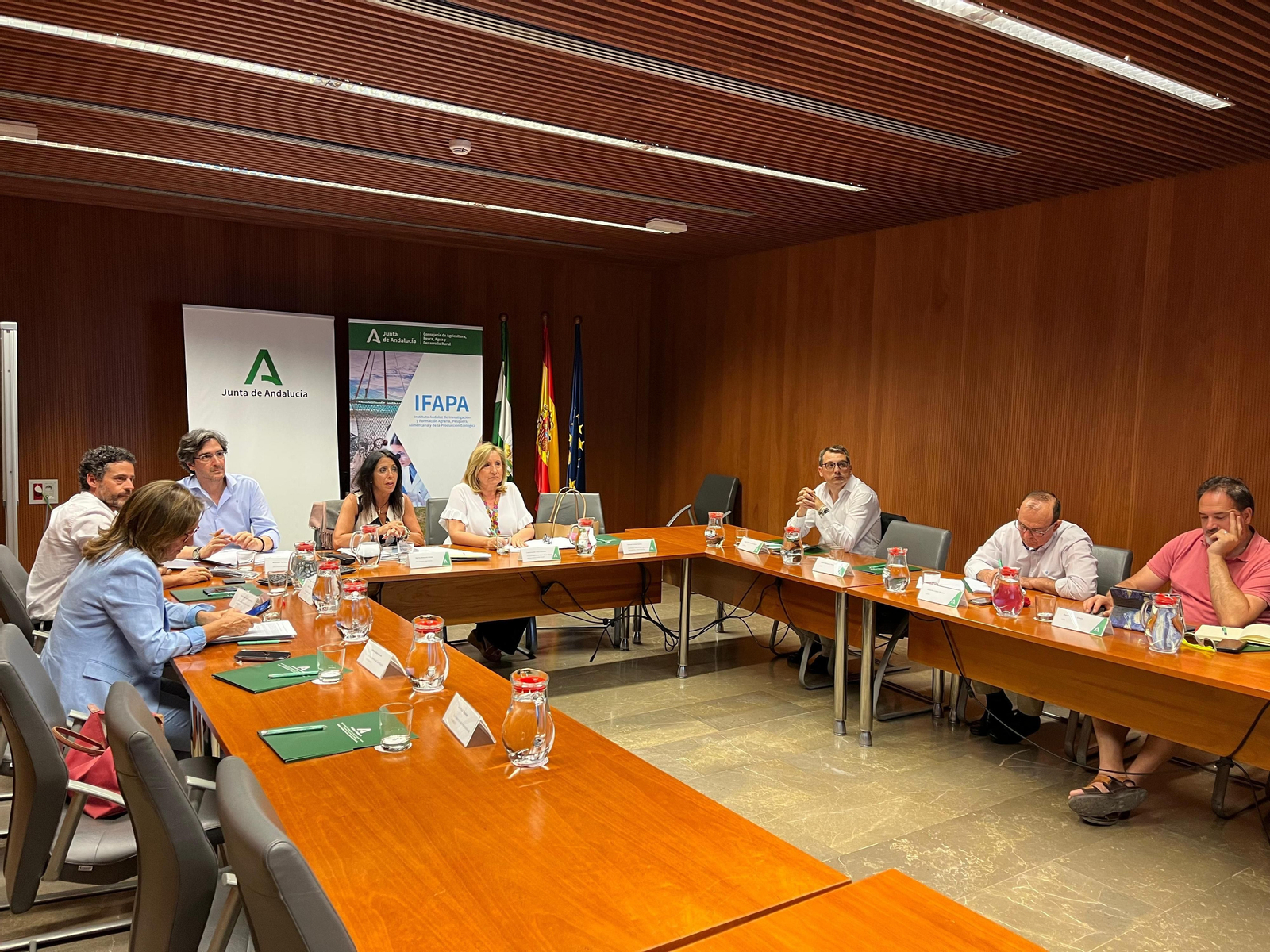 Reunión del Consejo Social.