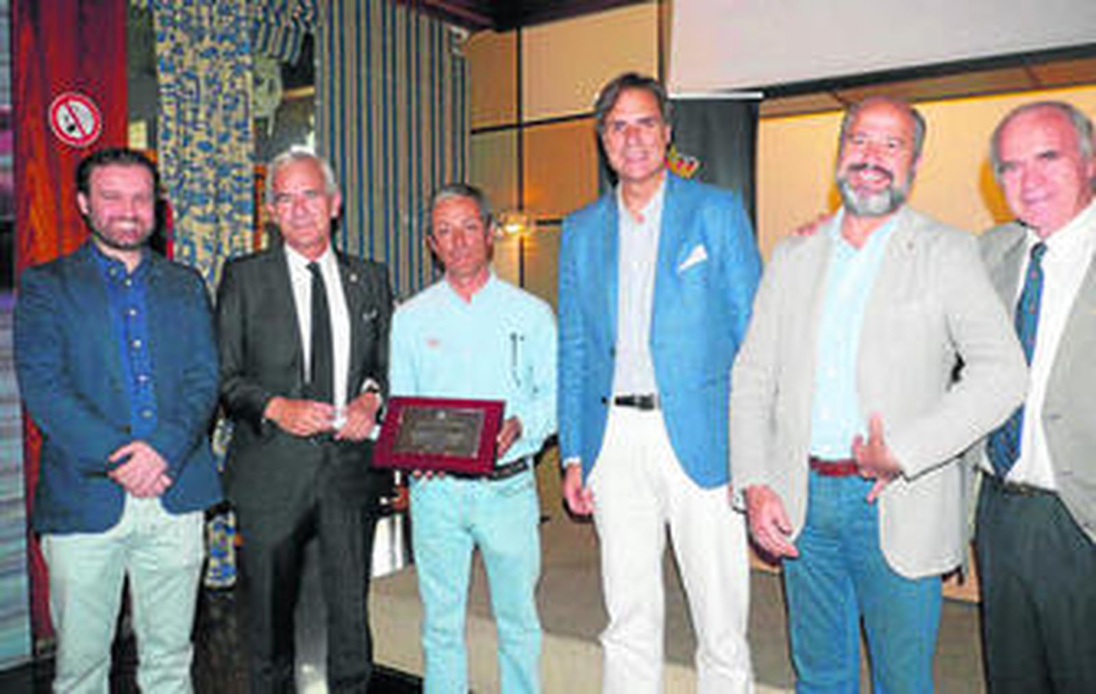 Imagen de la presentación, en la sede del Club Mediterráneo.