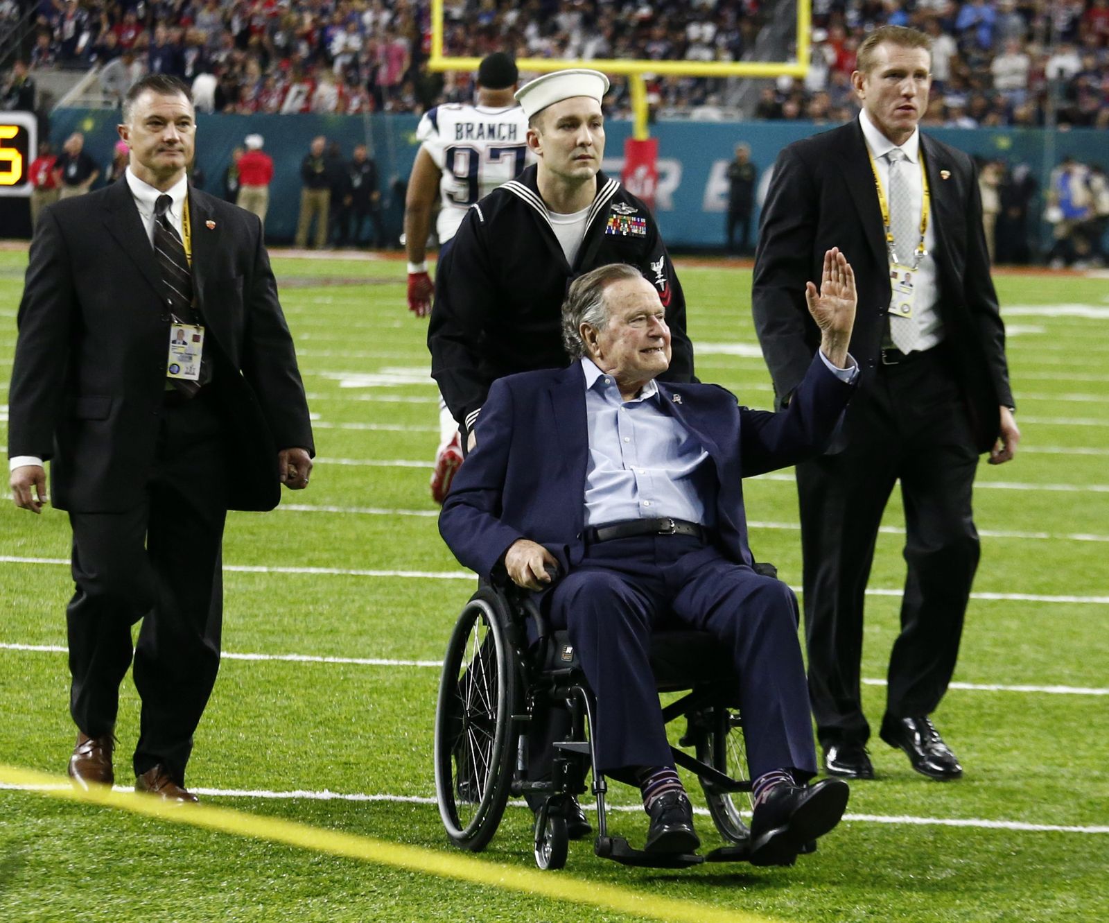 La final de la Super Bowl entre los Patriots y los Falcons