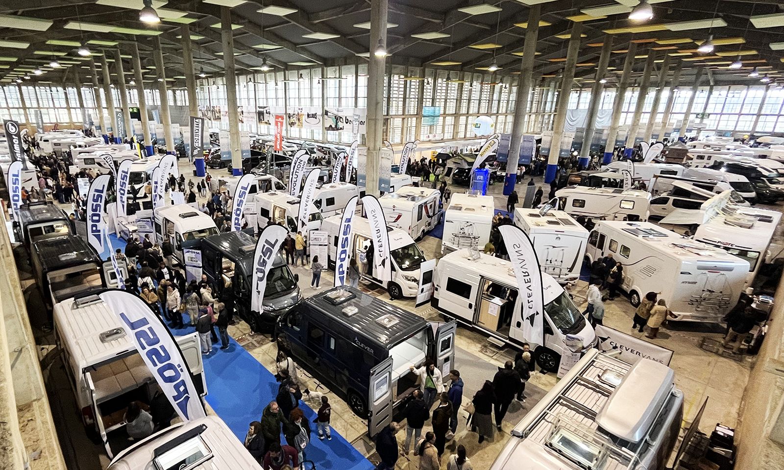 Imagen de la primera edición del Salón Andaluz del Caravaning en Ifeca.