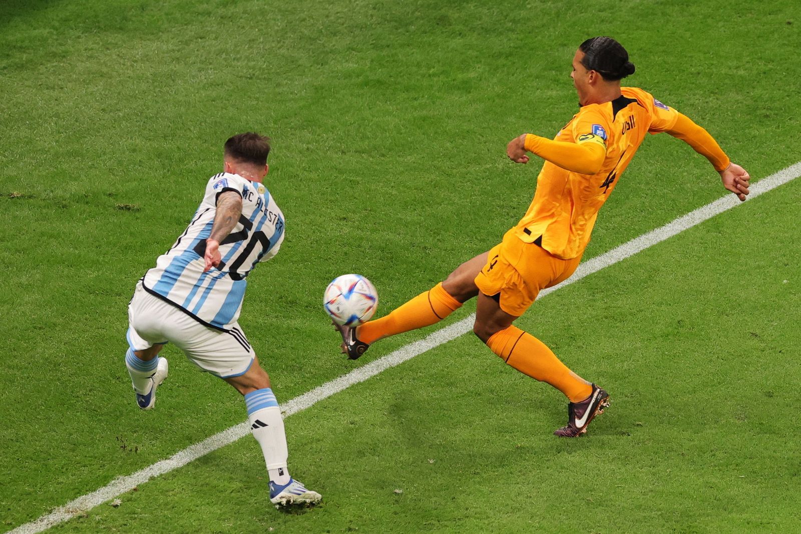 Las imágenes del Países Bajos - Argentina en los cuartos de final del Mundial de Qatar