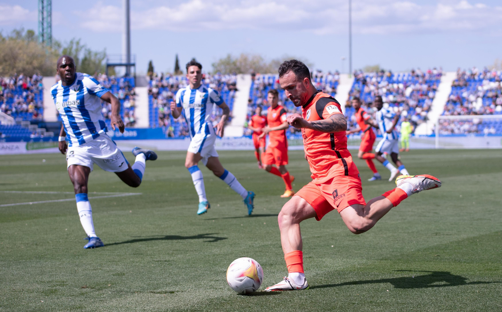 Las fotos del Leganés - Málaga CF