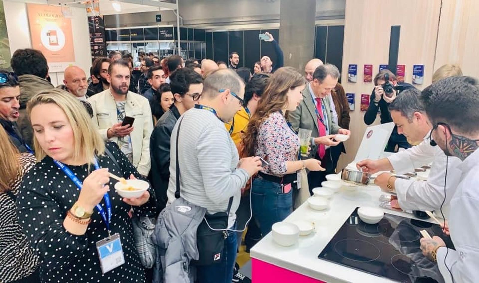 Resumen de la jornada en el stand de Chiclana en Madrid Fusión