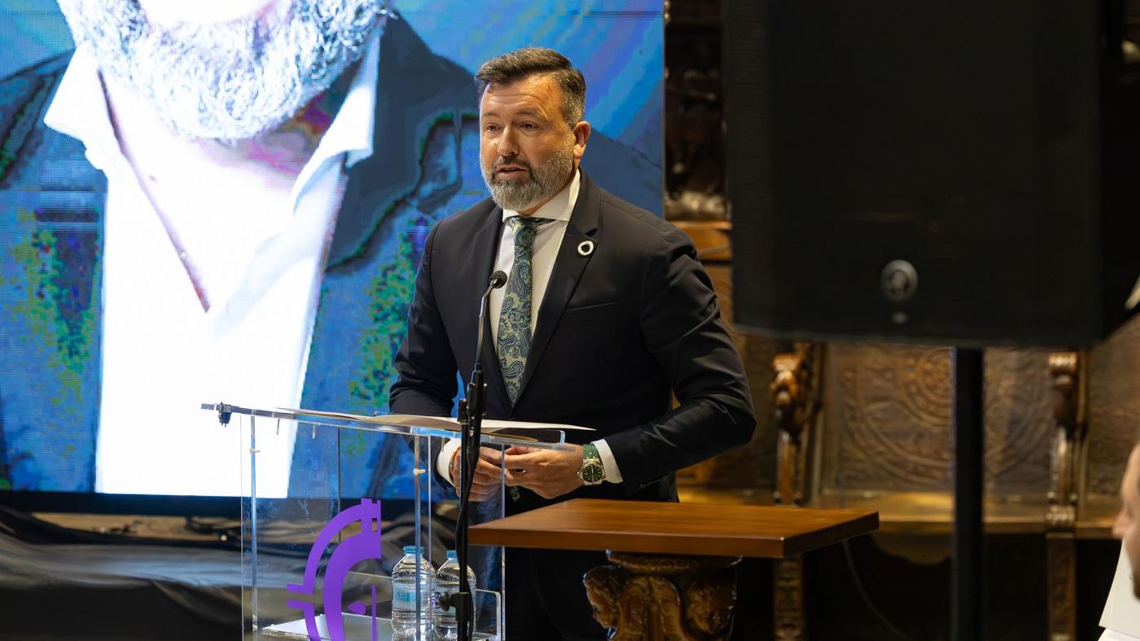 Inauguración de la exposición 'The Mistery Man'