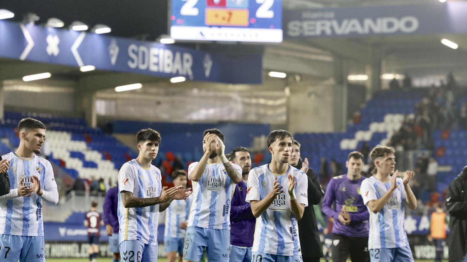 El Eibar-Málaga CF, en fotos