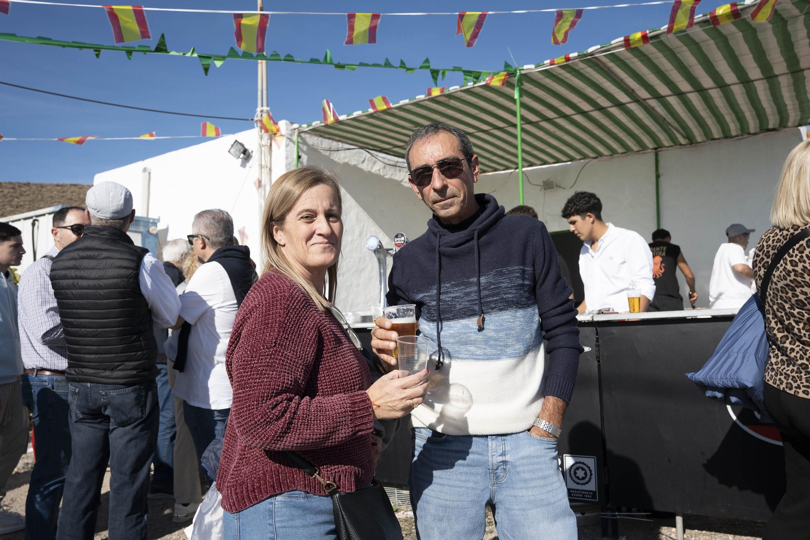 Las imágenes de la romería en Cuevas de Los Úbeda