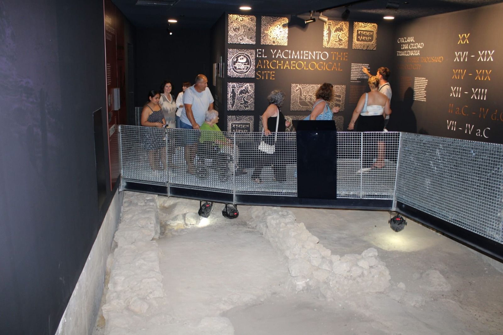 Visitantes en este centro.