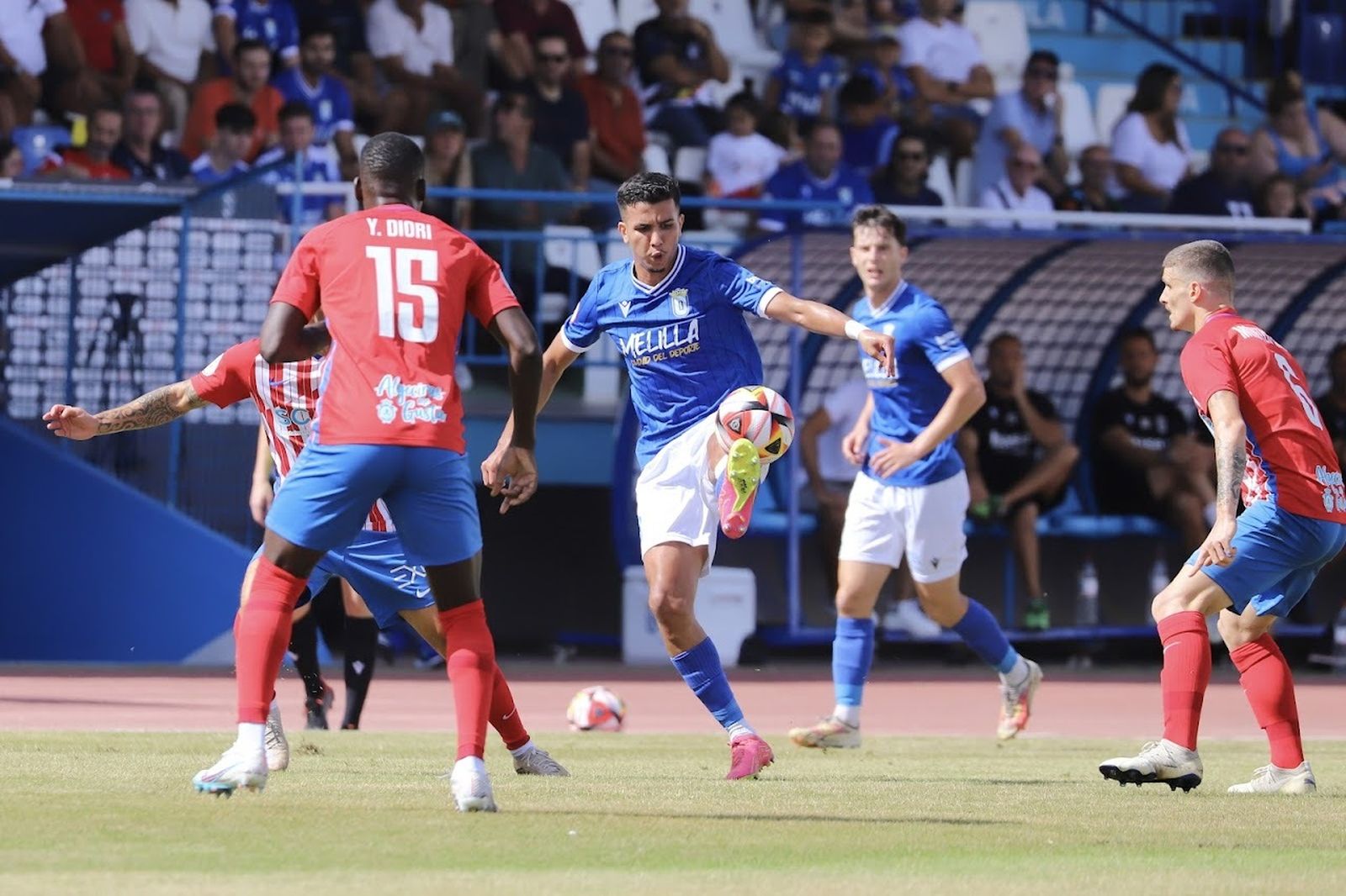 Las fotos de la victoria del Algeciras en Melilla