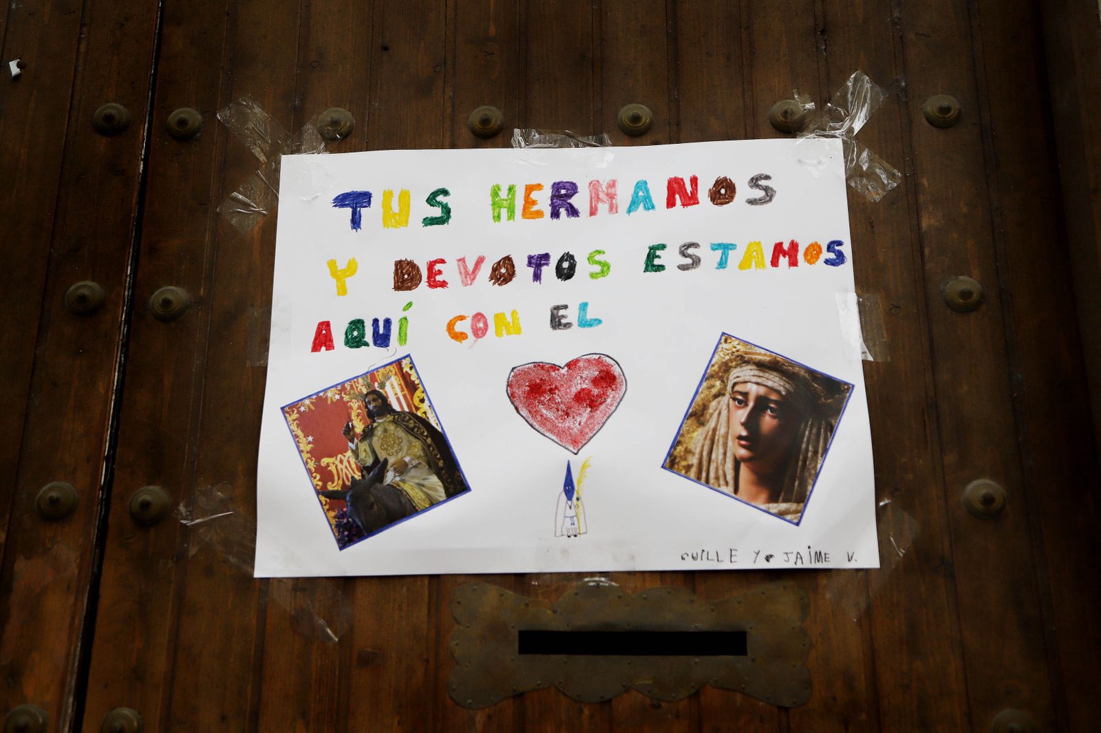 Coronavirus, imágenes del Domingo de Ramos en Jerez