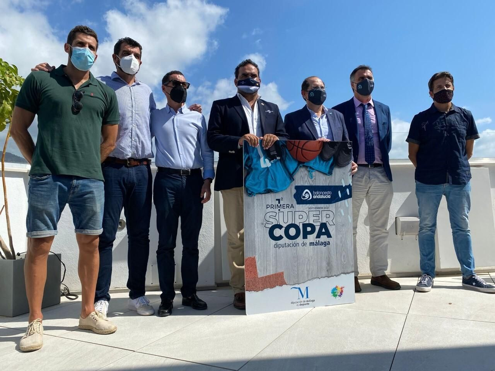 Presentación de la Supercopa de Málaga. Presentación de la Supercopa de Málaga.
