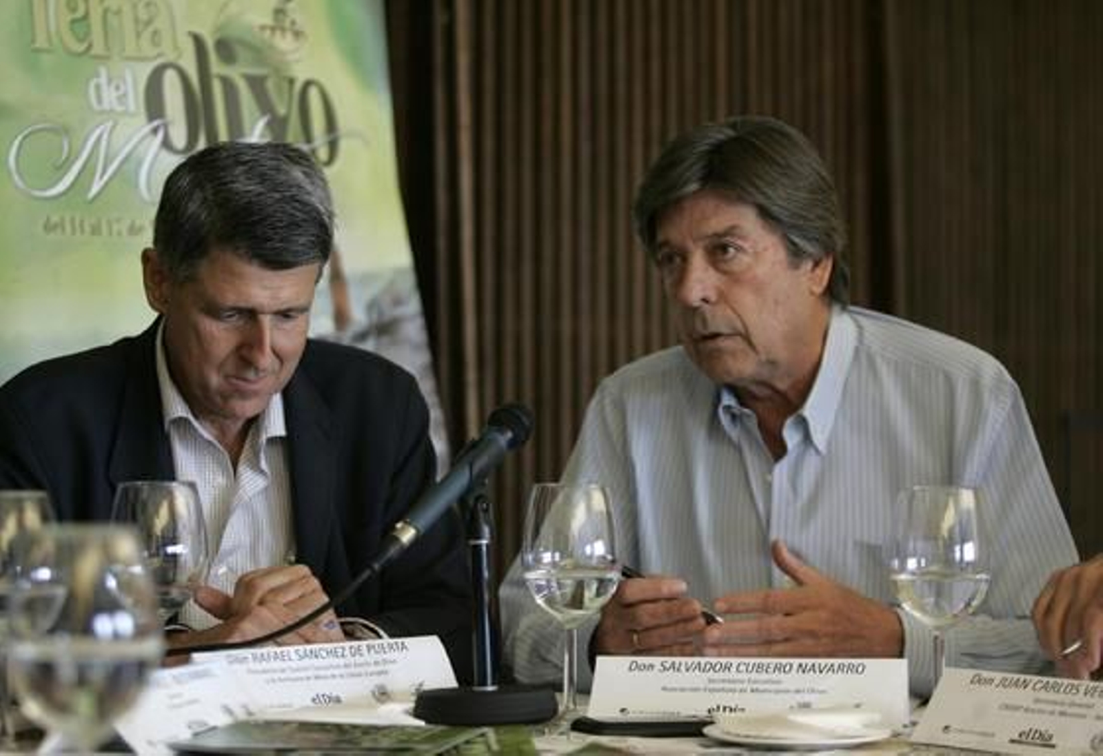 Salvador Cubero Navarro, secretario ejecutivo de la Asociación Española de Municipios del Olivo. 

Foto: José Martínez
