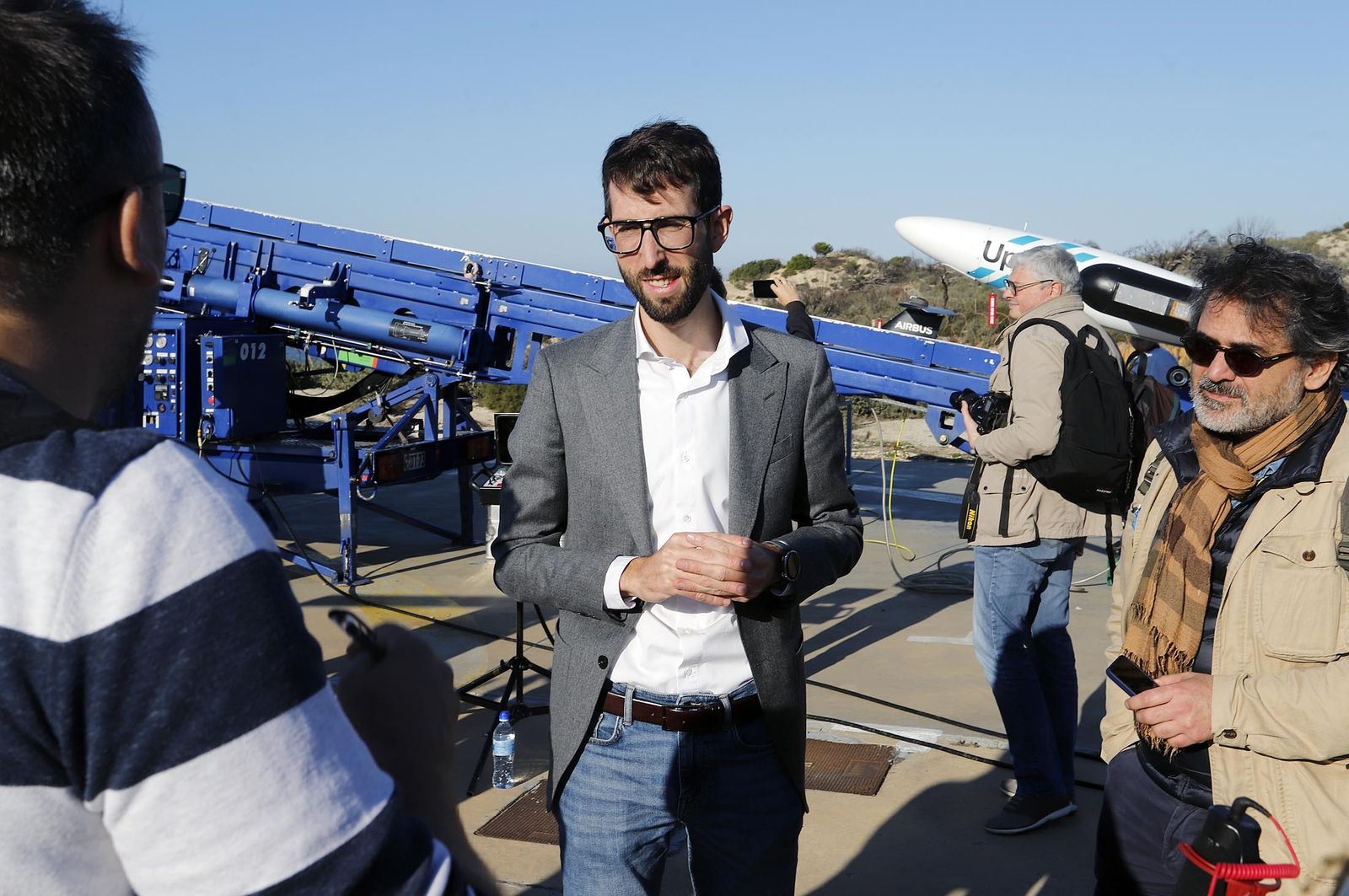 Imágenes del ensayo del demostrador Auto´Mate en el INTA, Huelva