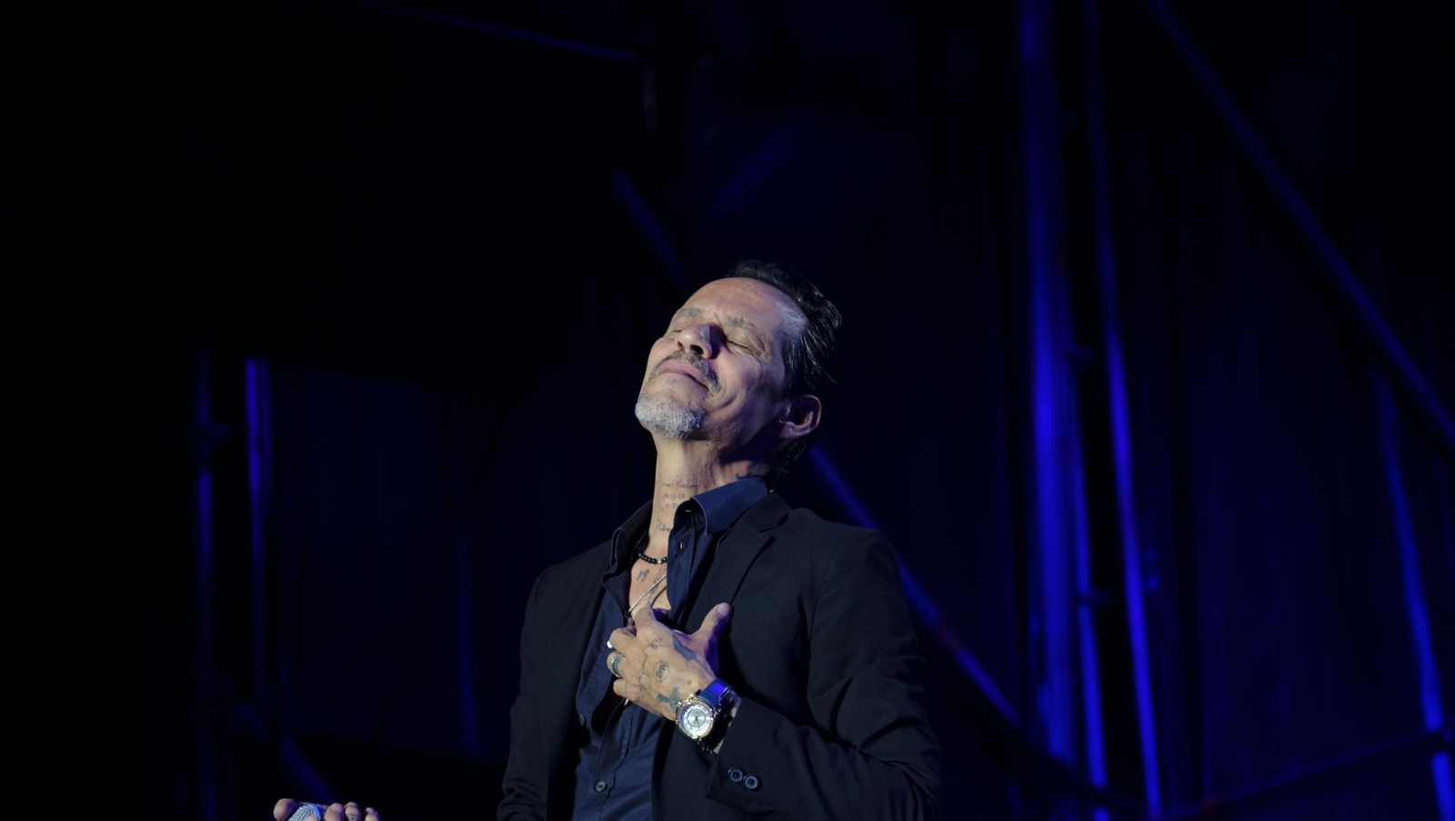 Concierto de Marc Anthony en Roquetas, en imágenes