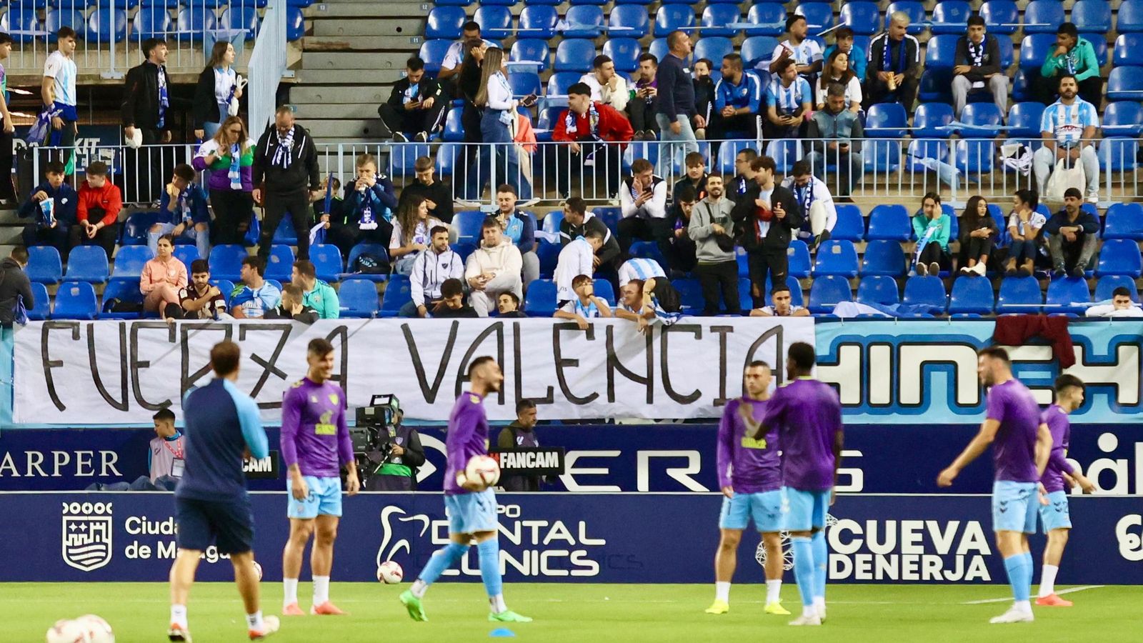 Las fotos del Málaga CF-Cartagena