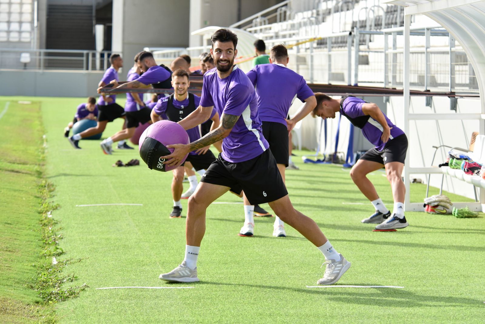 Las fotos del entrenamiento de la Balona