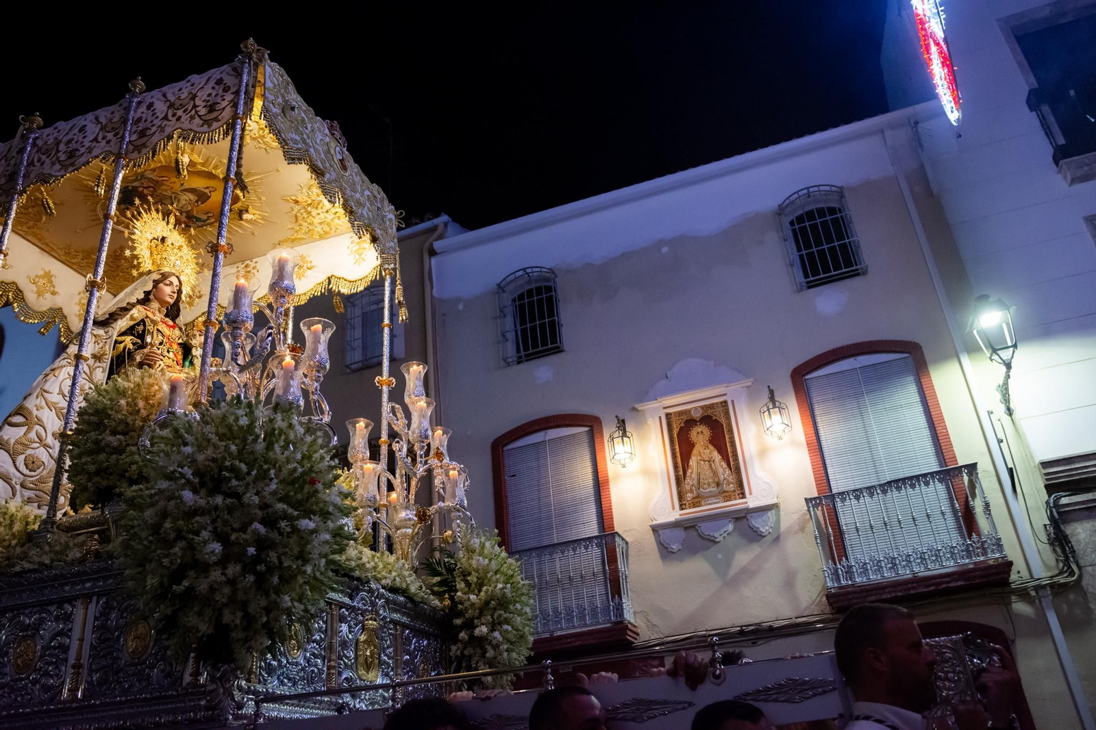 Los momentos más especielas de la procesión de la Virgen del Carmen en Rute, en imágenes