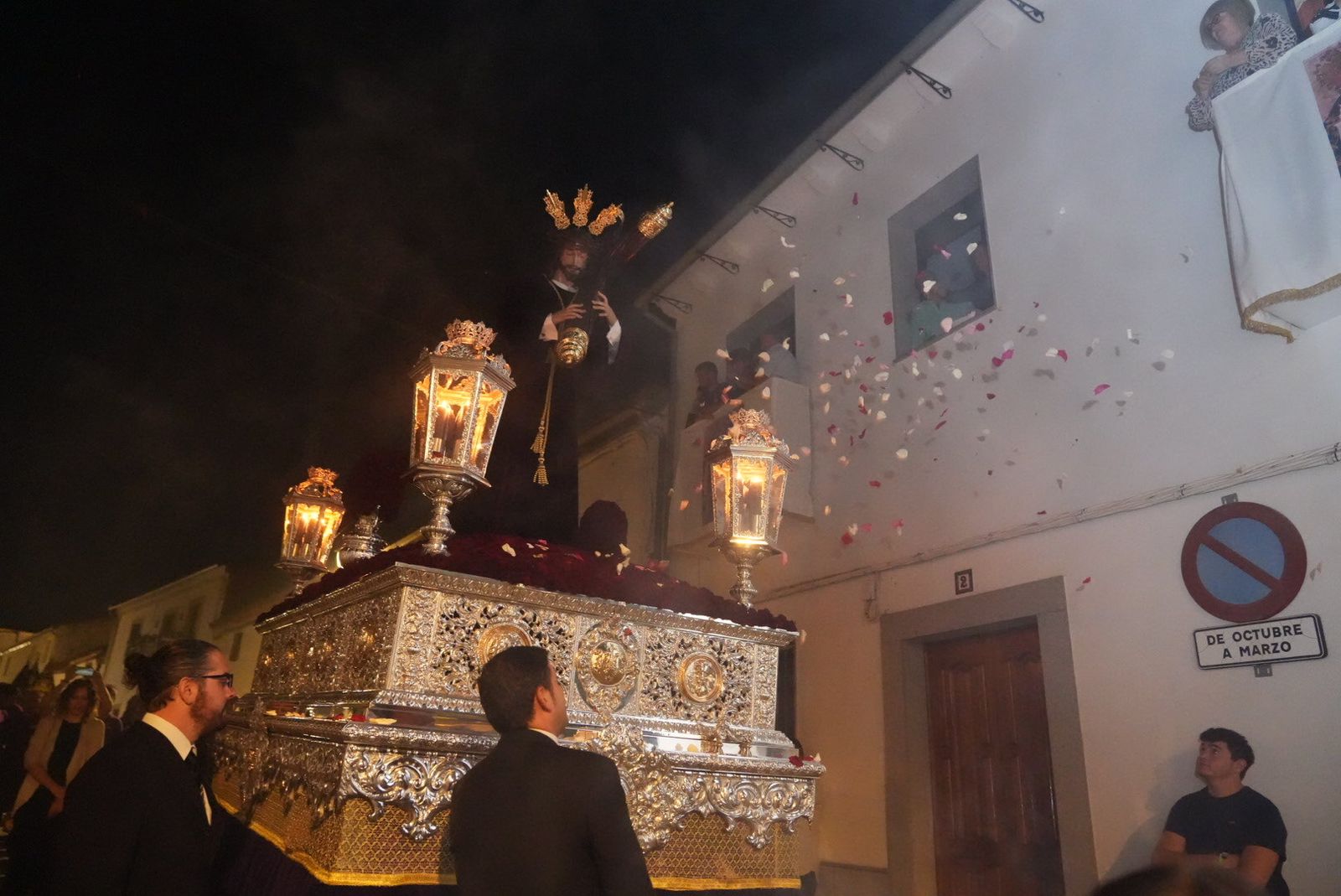 Dos Torres: La procesión especial por los 250 años de la Hermandad de Jesús Nazareno, en imágenes