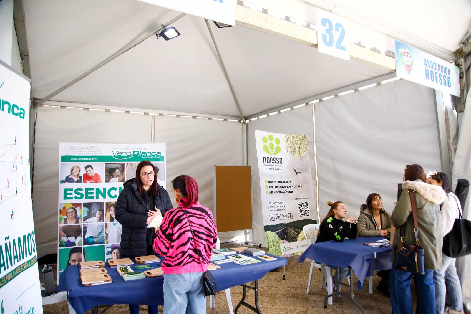 Las imágenes de la Inauguración de la Feria de Empleo 2025 en la Universidad de Almería