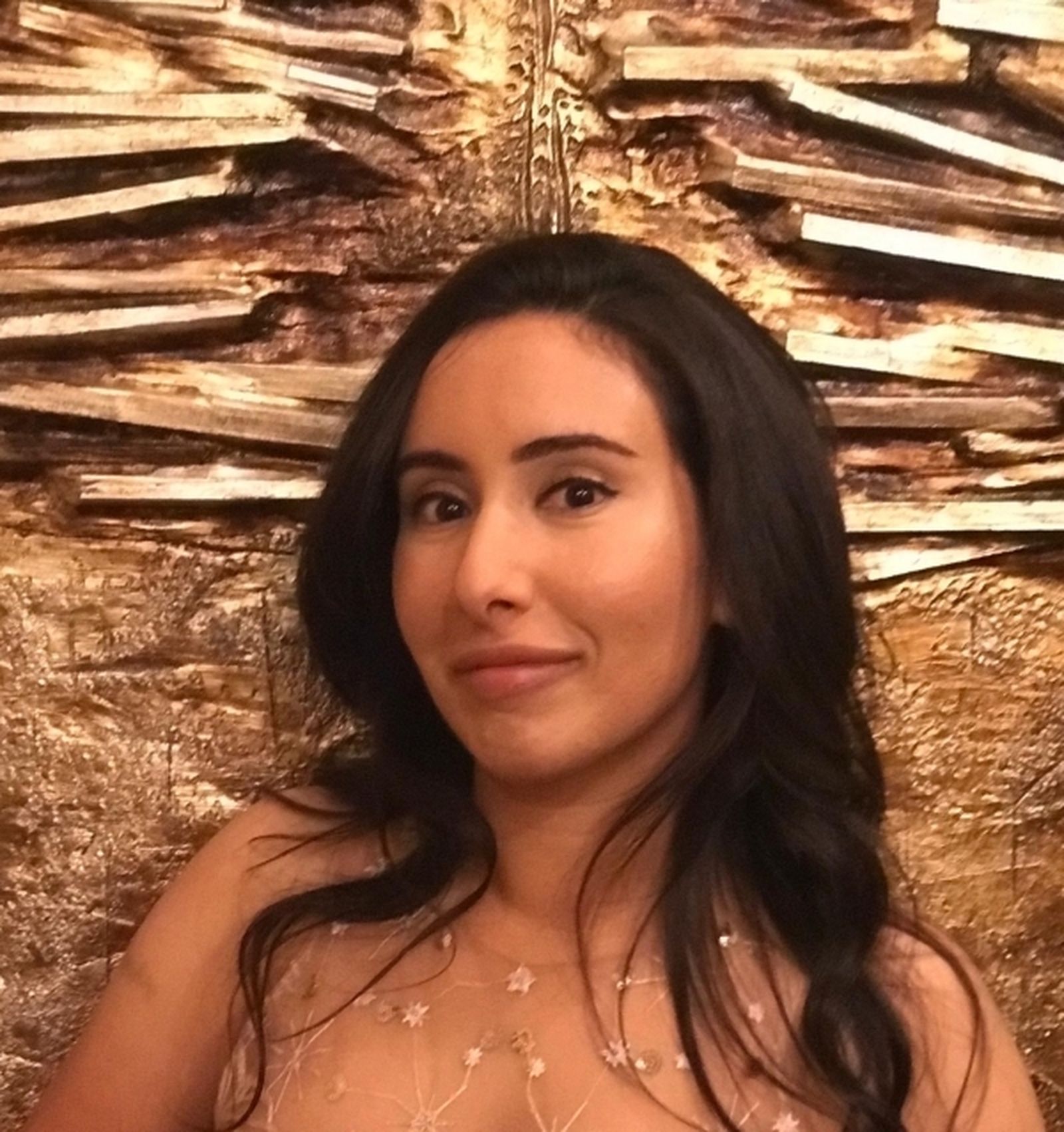 La princesa Latifa, hija del emir de Dubai.