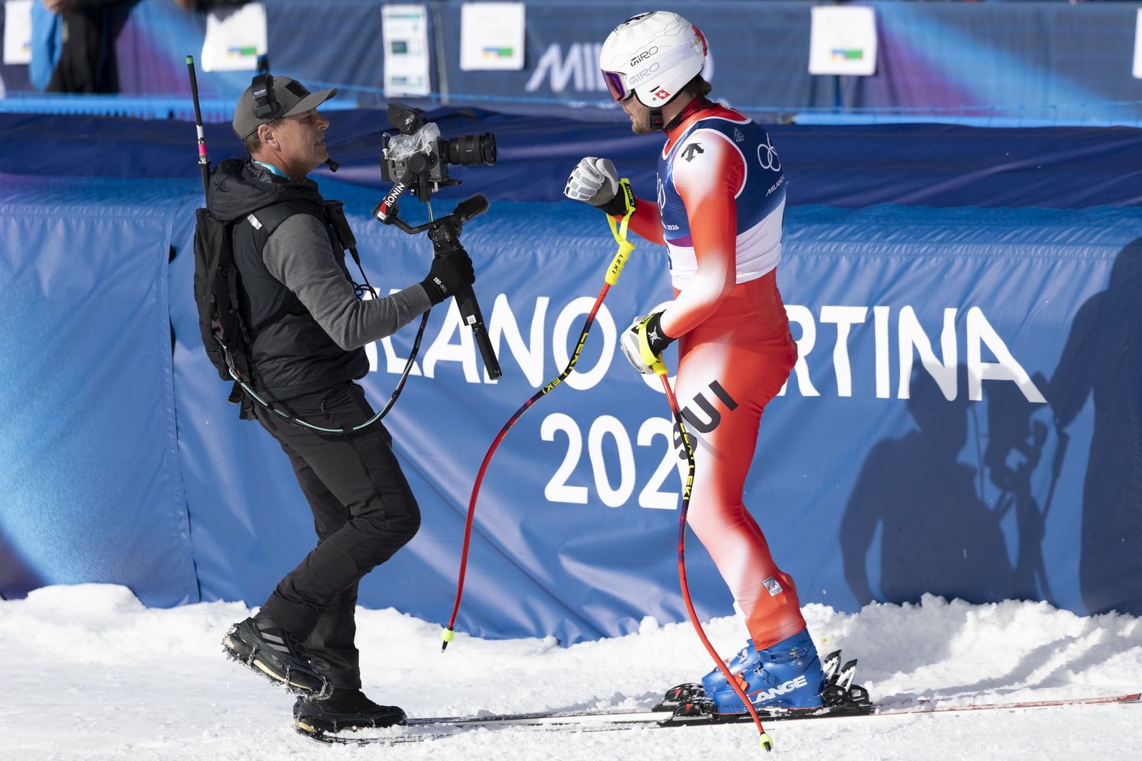 Las espectaculares fotos del descenso masculino en los Juegos Olímpicos de invierno