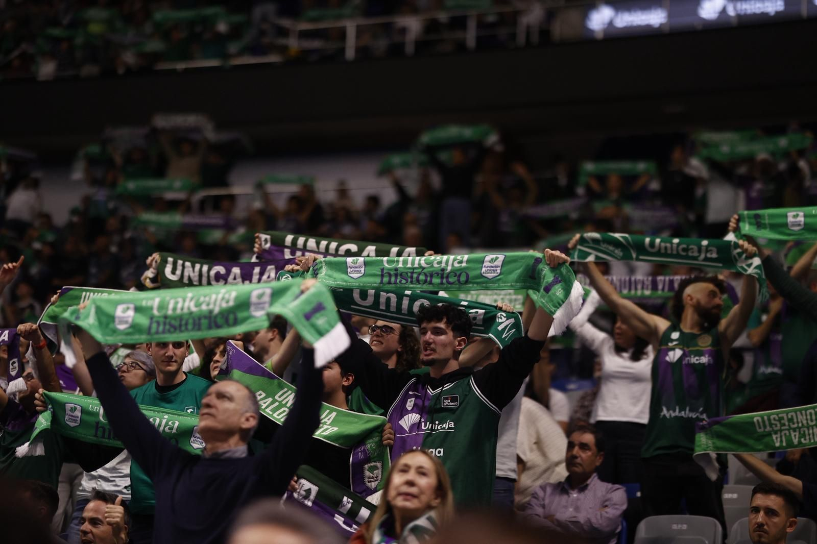 El Unicaja-San Pablo Burgos, en fotos