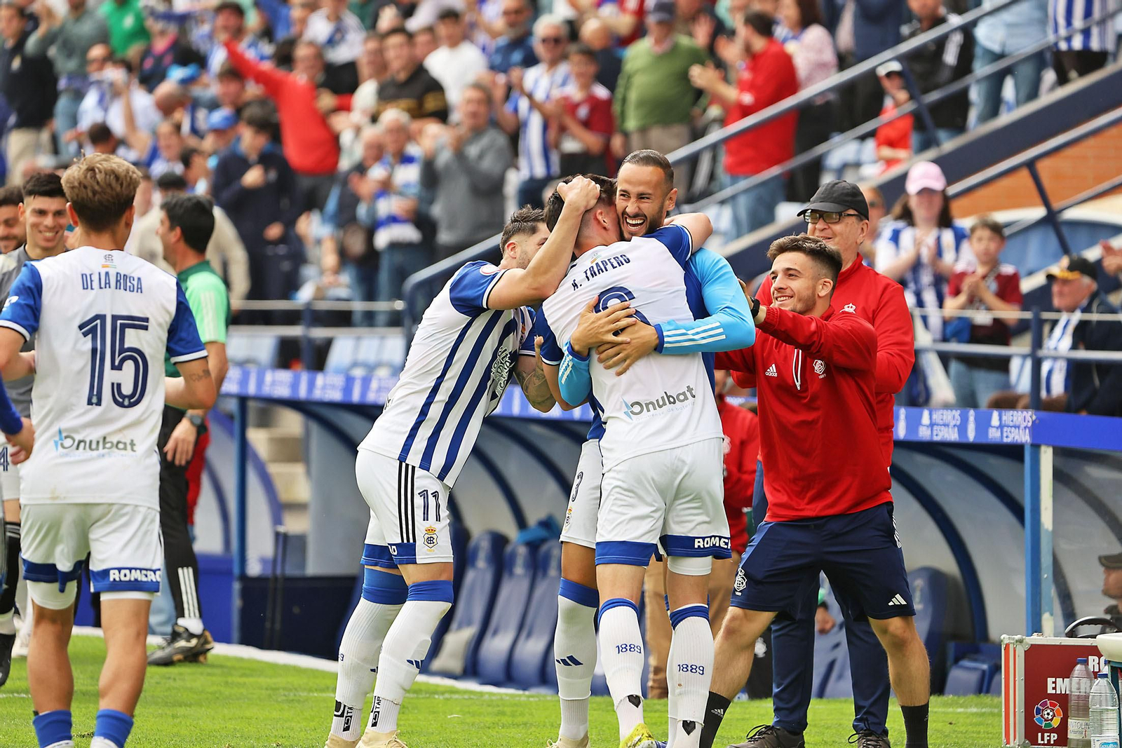 Imágenes del encuentro entre el Recreativo de Huelva y la AD Mérida