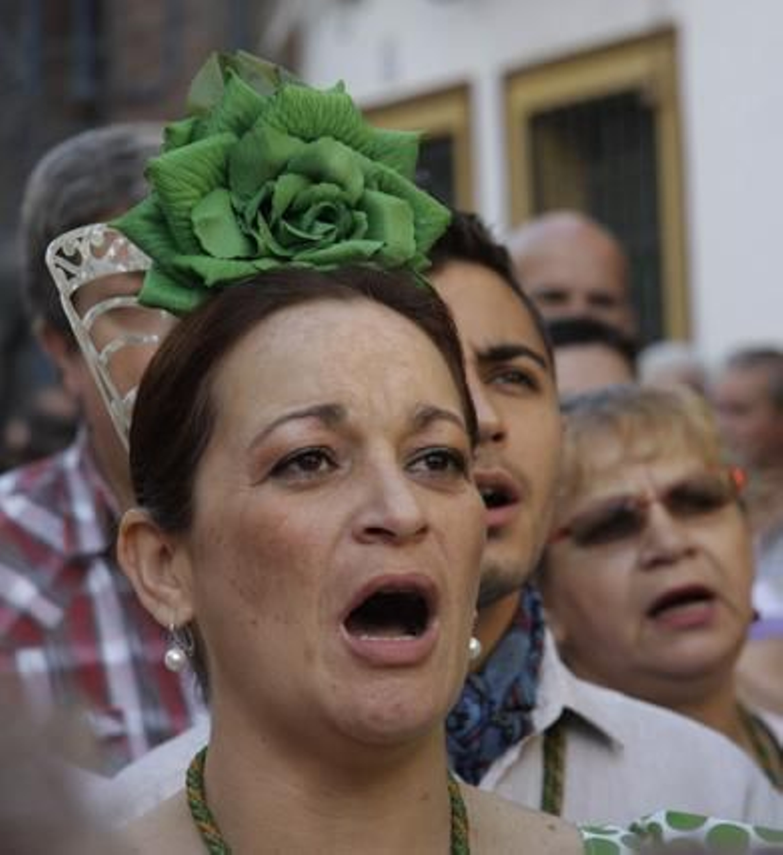 La Hermandad del Cerro del Águila inicia su peregrinación hacia El Rocío.

Foto: BELEN VARGAS