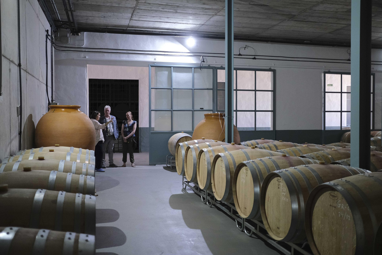 El regreso del turismo extranjero a las bodegas rondeñas, en fotos