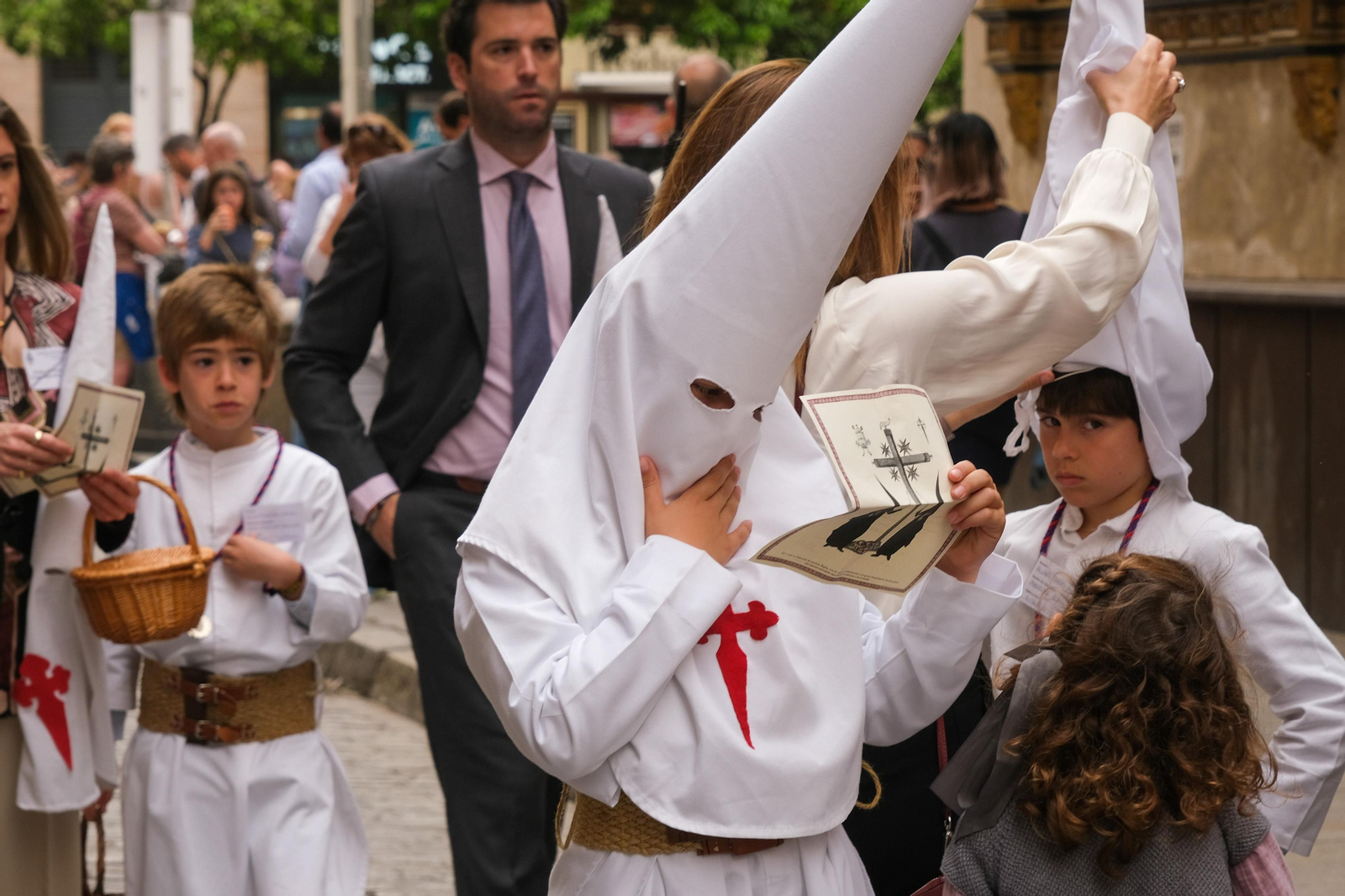 LAS IMAGENES DE LA BORRIQUITA (HDAD DEL AMOR) EN SEVILLA SEMANA SANTA 2024