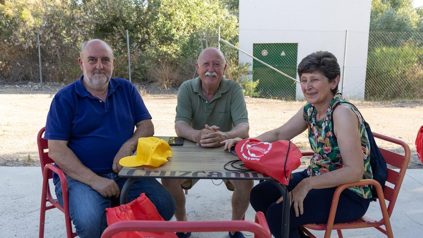 Inauguración del nuevo carril peatonal de la zona residencial Puente Tablas