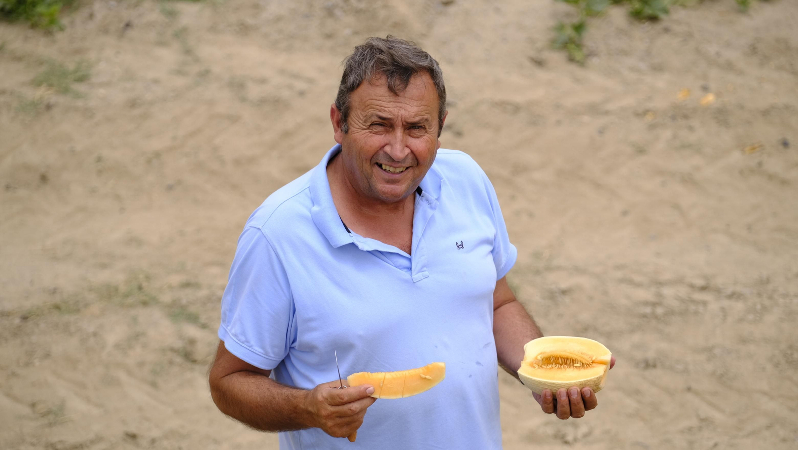 La sandía y el melón de Huércal Overa, manjares en imágenes