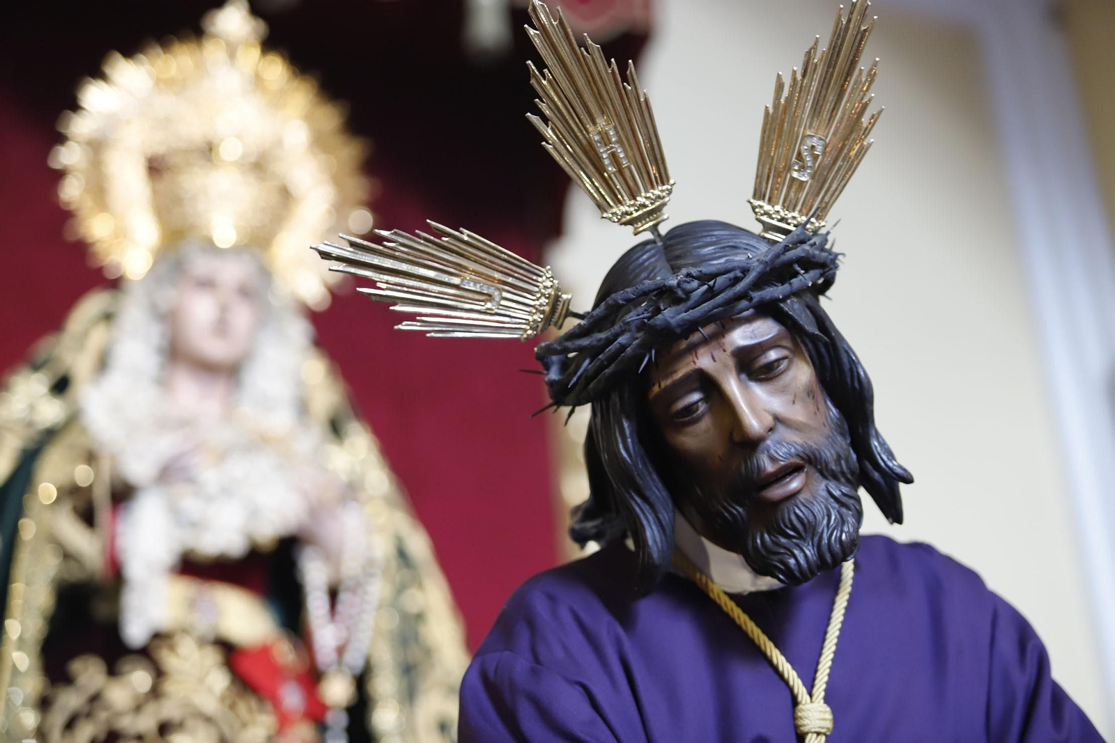 Imágenes de las veneraciones a los Cautivos de Huelva