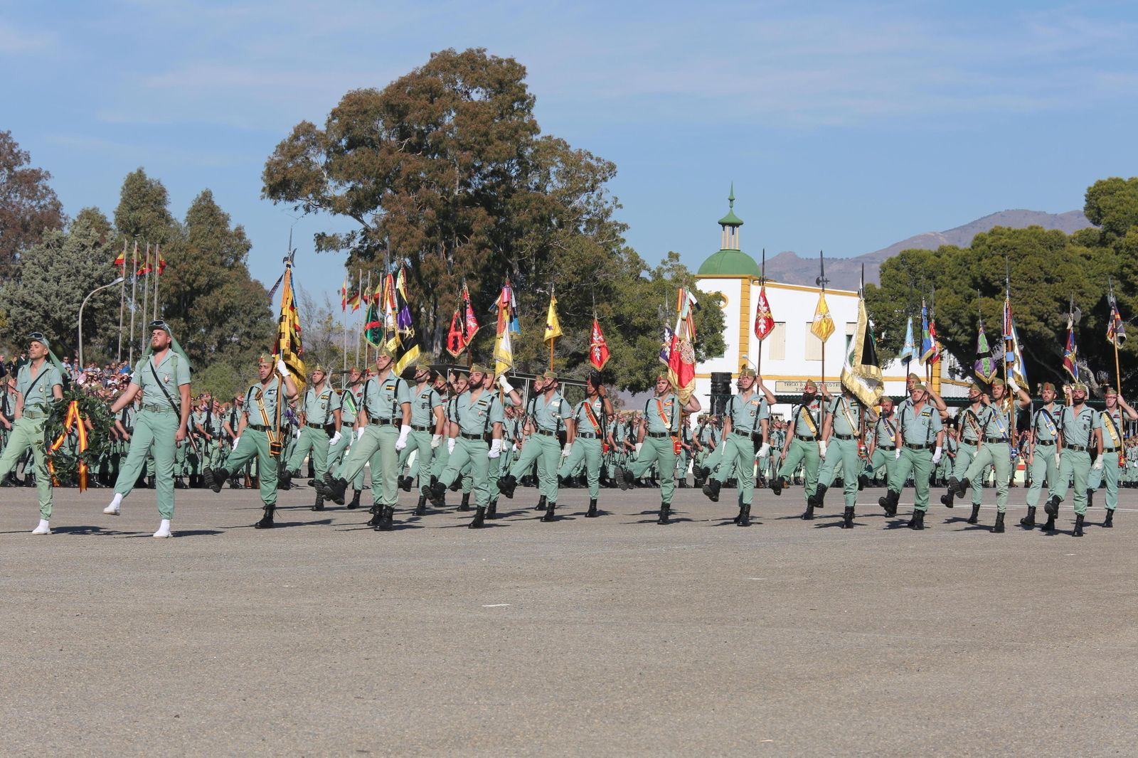 Vibrante ardor guerrero legionario en la Patrona de Infantería