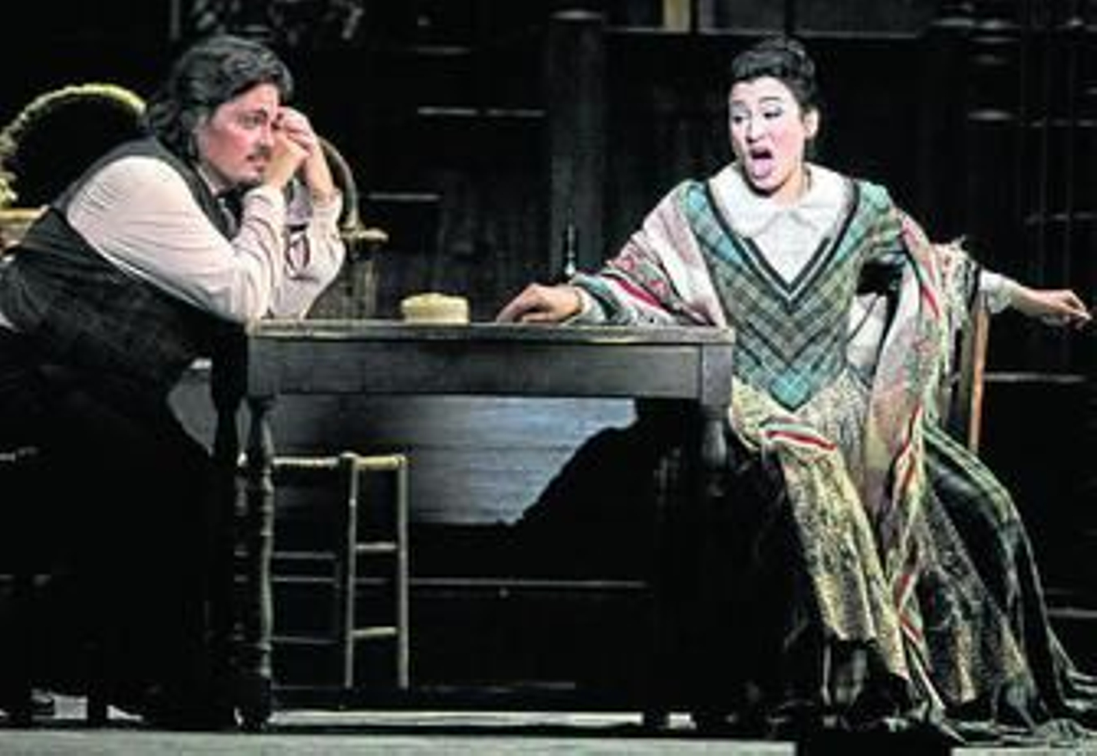 El tenor Fernando Portari y la soprano Carmela Remigio, protagonistas del segundo elenco.