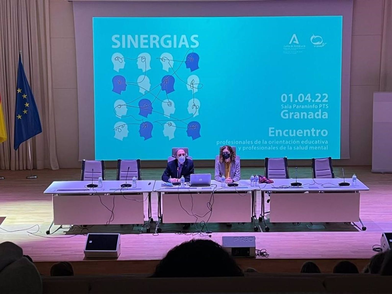 Jornadas de Sinergia, celebrada en el Salón del Paraninfo del PTS