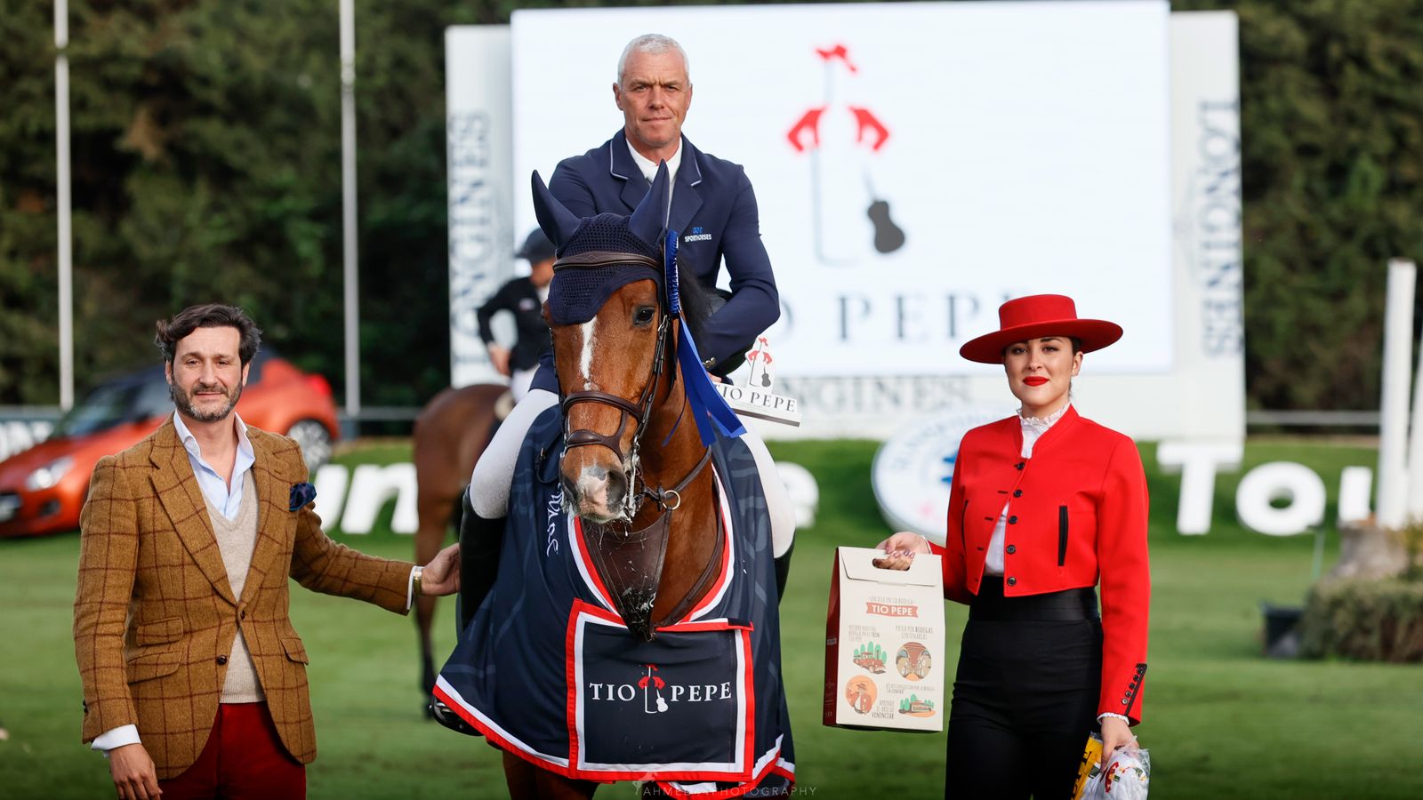 Dominique Hendrickx ganador del Trofeo Tío Pepe.