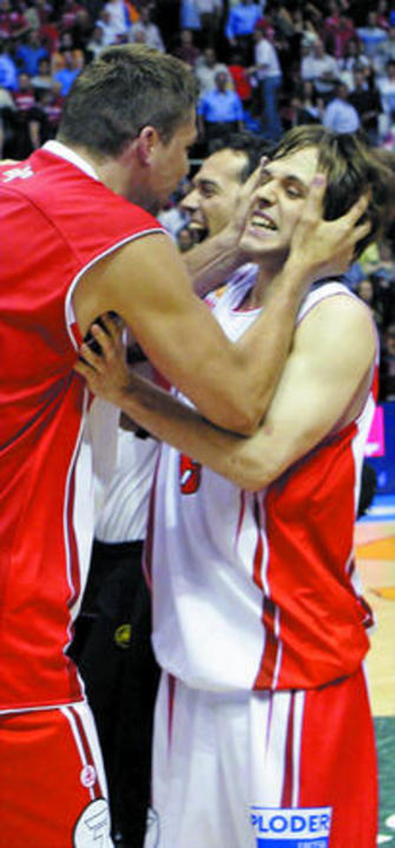 Celebración del Murcia.