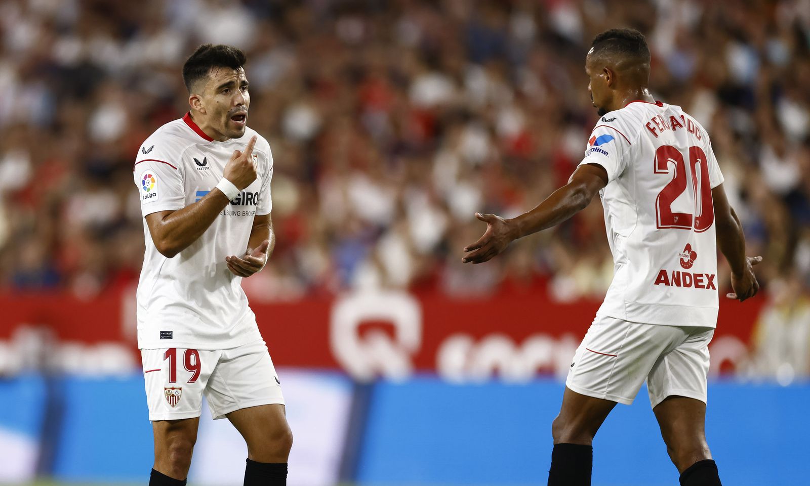 Las imágenes del Sevilla-Barcelona