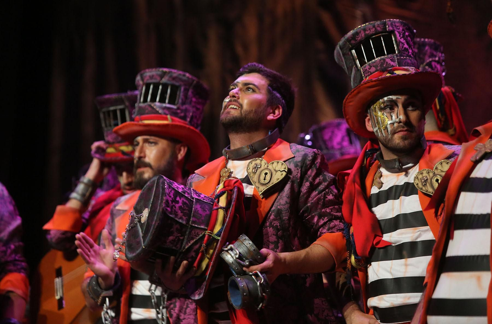 Cuarto día de preliminares del Carnaval Colombino en imágenes