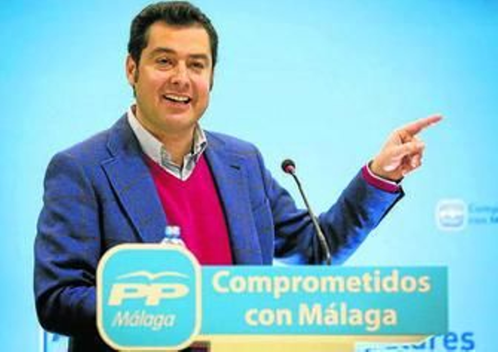 Juan Manuel Moreno Bonilla, candidato a la presidencia del PP-A.