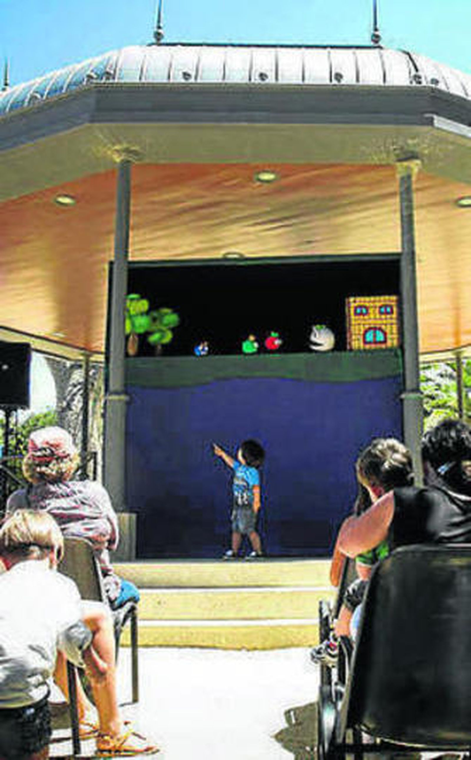 Jazz en el templete del Parque