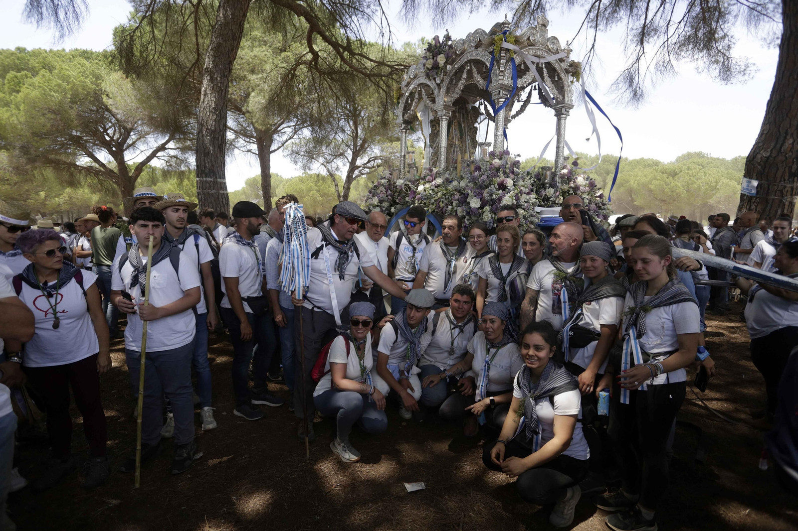 El Rocío 2023: Imágenes del Camino de la Hermandad del Rocío de Huelva