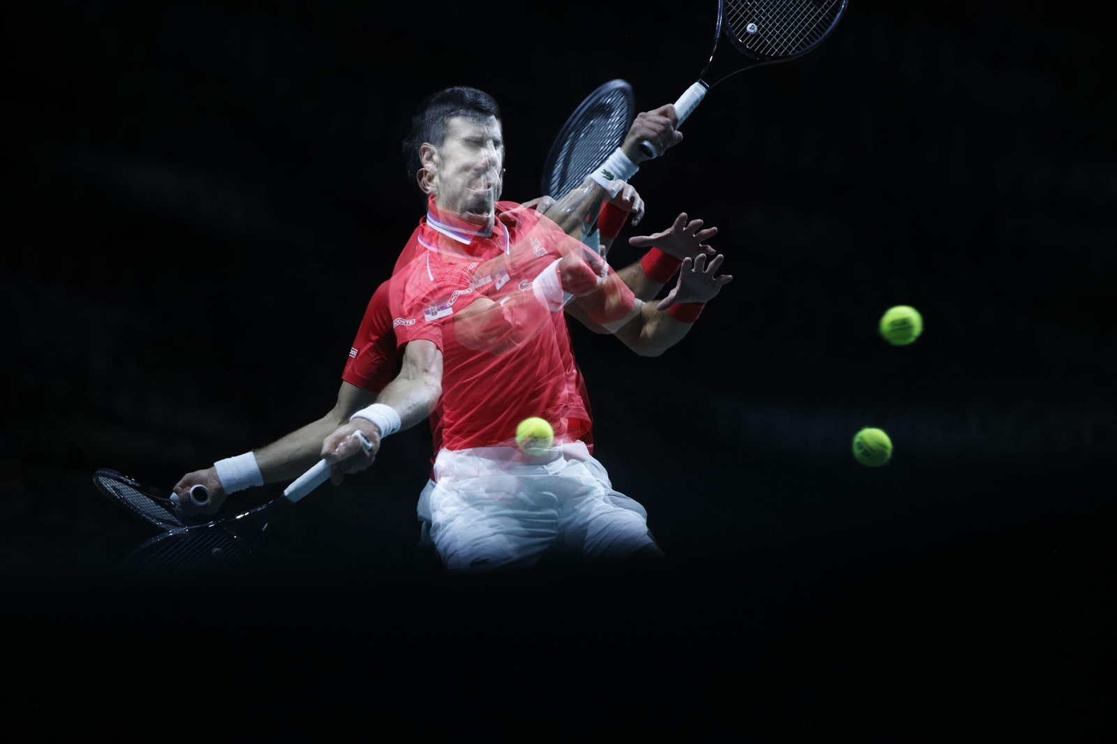 Copa Davis en Málaga: Sinner - Djokovic, en fotos