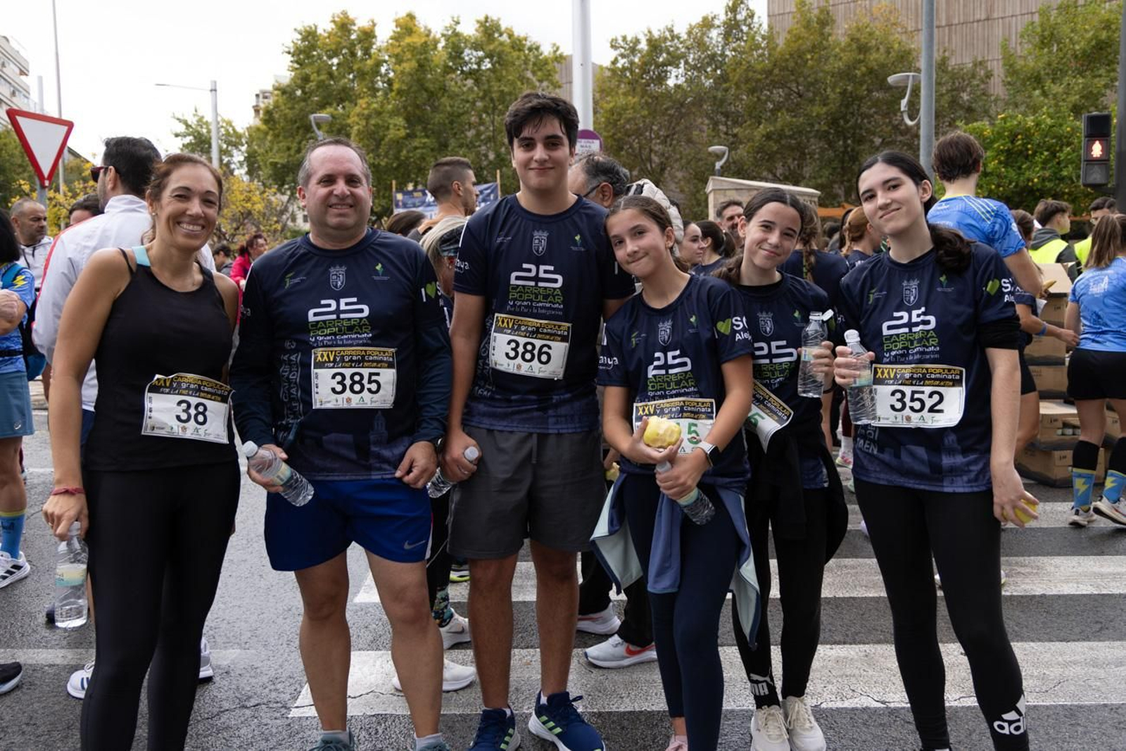 Atletismo por la paz y la integración en la XXV Carrera y Caminata del IES Santa Catalina de Alejandría (II)