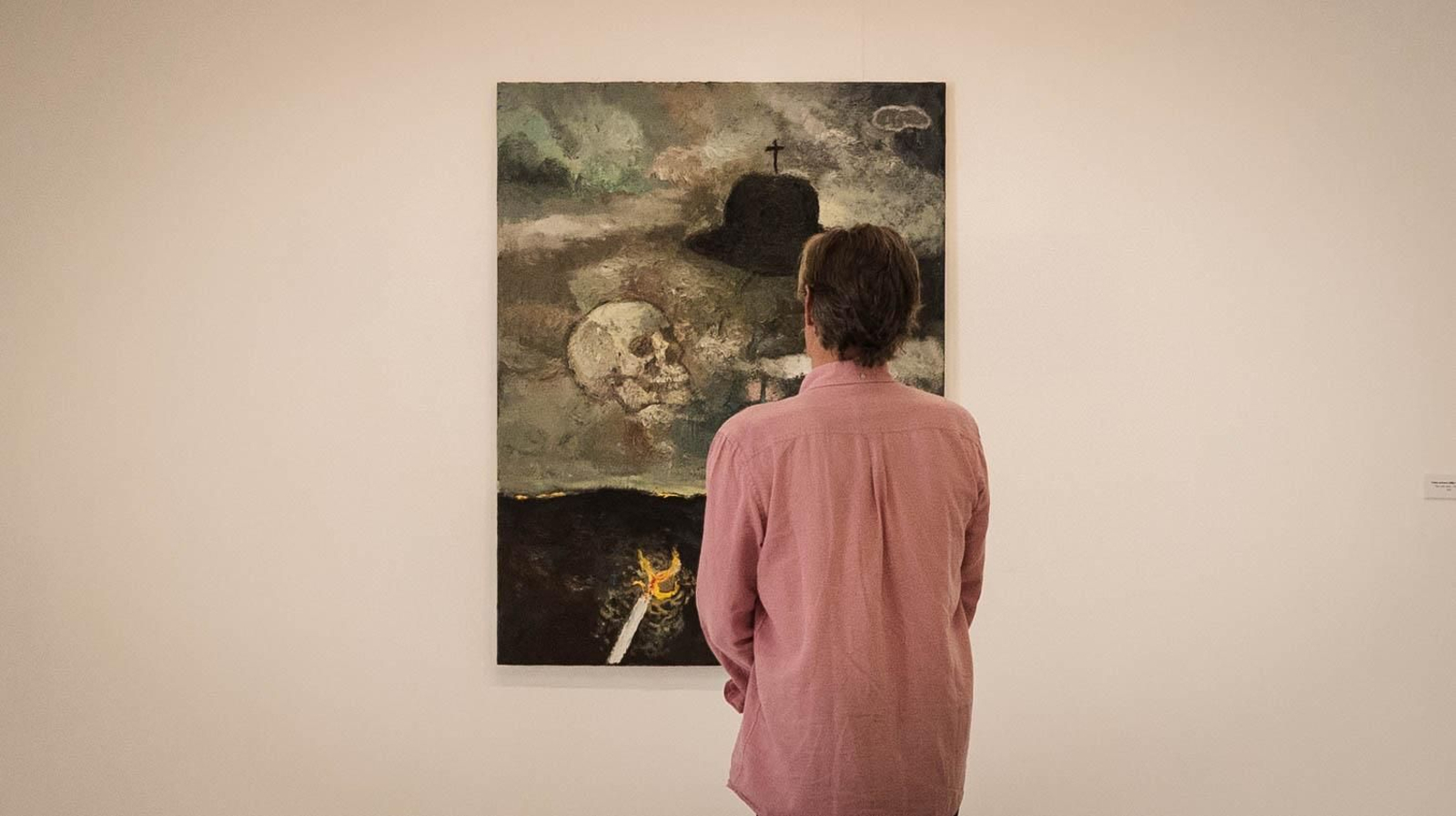Imágenes de la inauguración de la exposición de José Luis Valverde en Pescadería Vieja