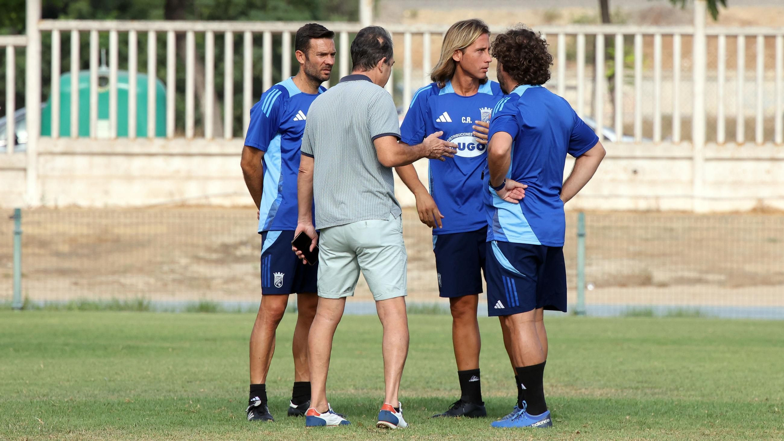 Imágenes del entrenamiento del Xerez CD en el 'Pepe Ravelo' de Chapín